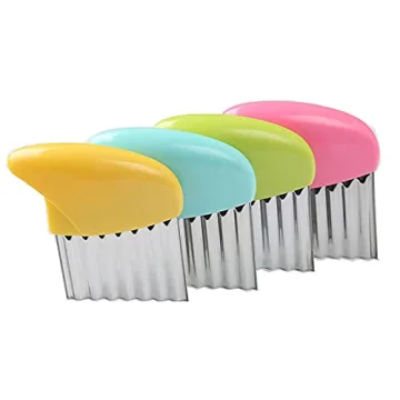 Crinkle-Cutter for Veggies and Salad Knife Gift Set