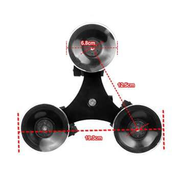EZESO ESSENTIAL SKINCARE Camera Mount - 360° Suction Cup Action Mount