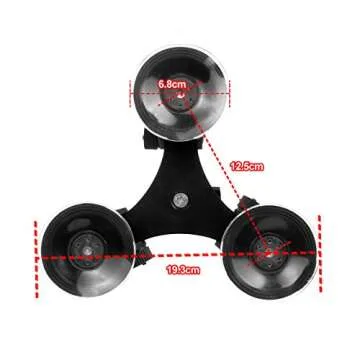 EZESO ESSENTIAL SKINCARE Camera Mount - 360° Suction Cup Action Mount