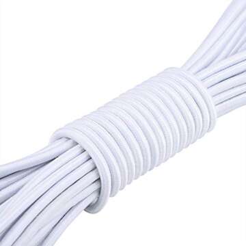 Durable Aodaer Bungee Shock Cords for DIY & Outdoor Use
