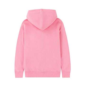 ALAVIKING Kids Soft Brushed Fleece Zip Up Hoodie Casual Athletic Hooded Sweatshirts for Boys and Gir...