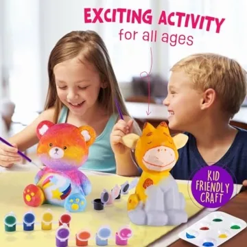 Paint Your Own Bear Lamp Kit for Kids 6-12