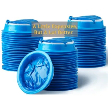 Valchoose 60 Pack Disposable Barf Bags for Travel and Sickness