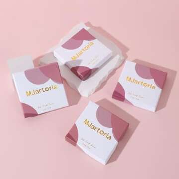 MJartoria Layered Initial Necklaces for Women Trendy, 14K Gold Plated Simple Star Choker Square Letter Pendant Necklace, Paperclip Chain Necklace, Gold Necklaces Jewelry Gifts (Gold, S)