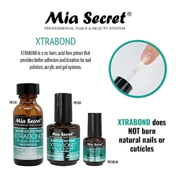 Mia Secret Xtrabond No-Burn Primer for Lasting Nails