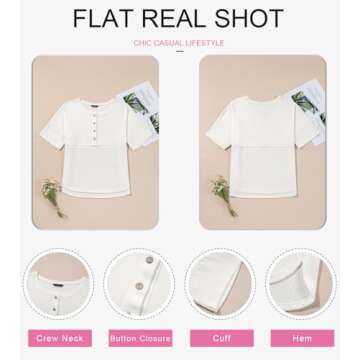 Stylish Dokotoo Blouses for Summer - Waffle Knit Fashion Tops