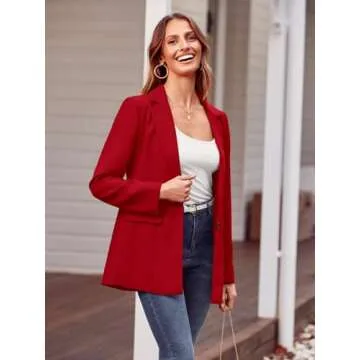 Stylish MASCOMODA Casual Blazer Jackets for Women 2024