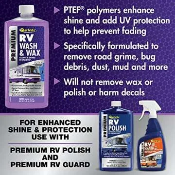 Star Brite RV Wash & Wax - Premium 16 Oz Cleaning Solution