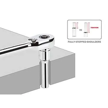 TEKTON 1/2 Inch Drive 6-Point Socket and Ratchet Set, 83-Piece (3/8 - 1-5/16 in., 10-32 mm) | SKT25302