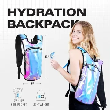 Sojourner Hydration Pack - 2L Bladder for Festivals & Outdoors