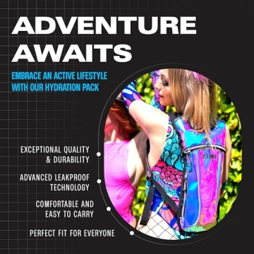 Sojourner Hydration Pack - 2L Bladder for Festivals & Outdoors