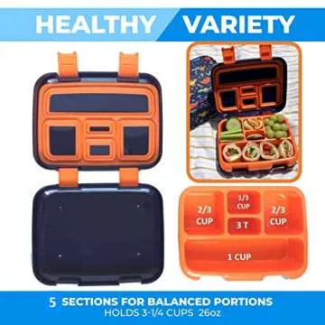 Bento Box Set with Thermal Jar for Kids Ages 3-7