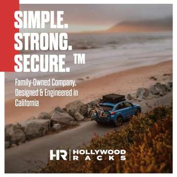 Hollywood Racks Sport Rider 2" Hitch Bike Rack for 2 Bikes