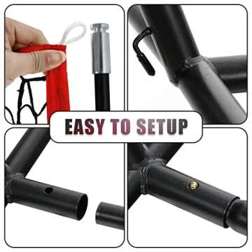 ZENY 7'×7' Baseball Softball Practice Net Hitting Batting Catching Pitching Training Net w/Carry Bag & Metal Bow Frame, Baseball Training Equipment