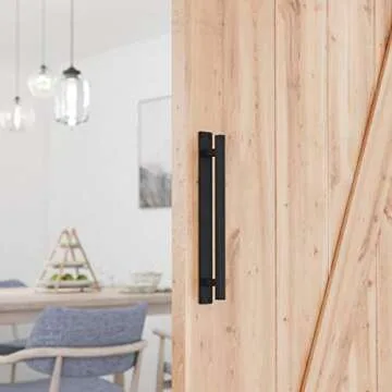 SMARTSTANDARD Heavy Duty Rustic Barn Door Handle for Sliding Doors