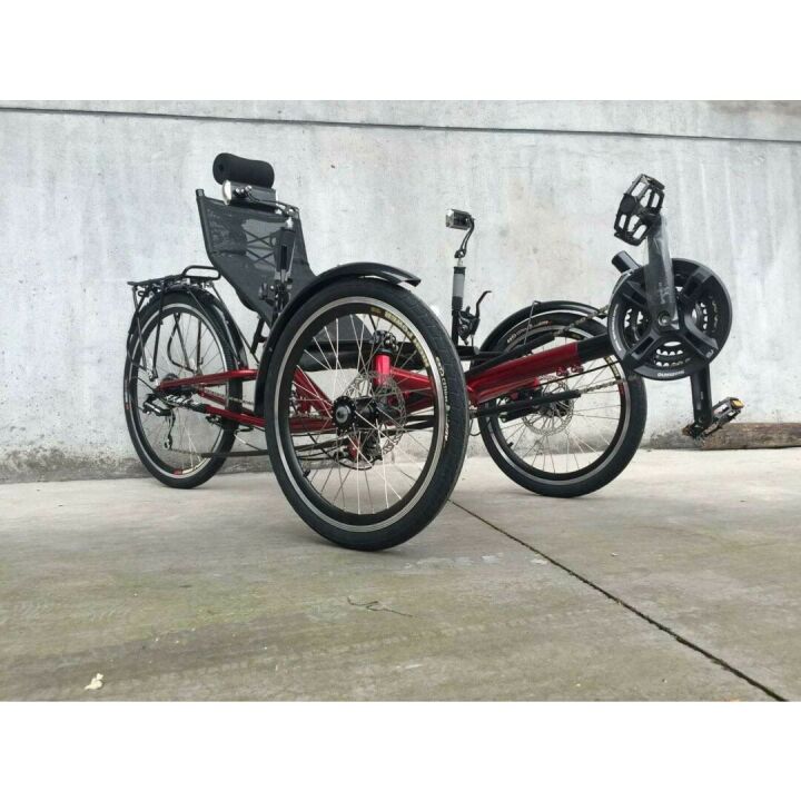 20in 6 Speed Recumbent 3 Wheel Tricycle Bike
