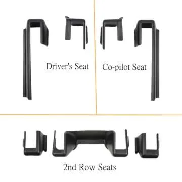 FITEV for Tesla Model Y Underseat Protector Seat Track Covers Protection Kick Kit for Model Y Access...