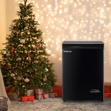 DEMULLER Mini Deep Freezer - Compact Chest Freezer