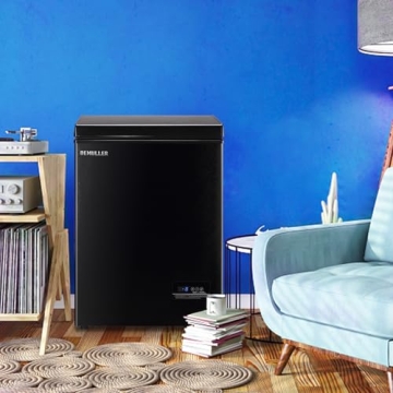 DEMULLER Mini Deep Freezer - Compact Chest Freezer