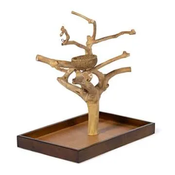 Coffeawood Tree Mini Table Top for Small Birds