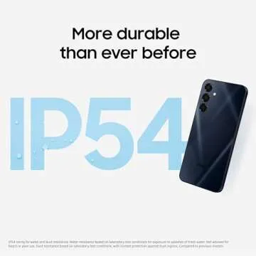 Samsung Galaxy A16 5G A Series Cell Phone, Unlocked Android Smartphone, Large AMOLED Display, Durable Design, Super Fast Charging, Expandable Storage, US Version, 2025, Blue Black (Renewed)