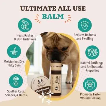 Natural Dog Company Skin Soother All-Natural Balm for Dogs