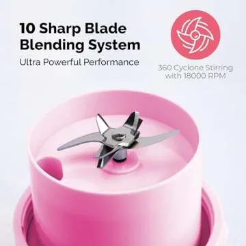 BlendQuik Portable Blender For Smoothies & Shakes