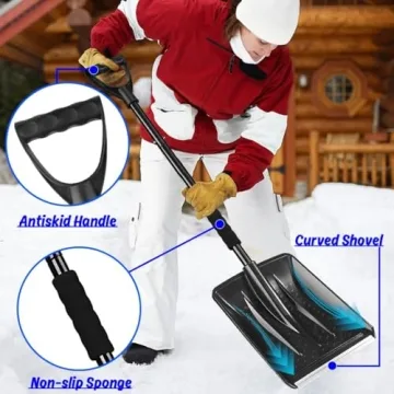 Lightweight Portable Snow Shovel for Easy Winter Cleanup