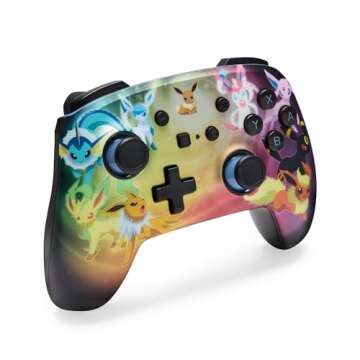 PowerA Enhanced Wireless Controller for Nintendo Switch - Eevee Evolutions