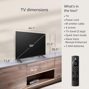 Shop Amazon Fire TV 50" Omni Series 4K UHD Smart TV