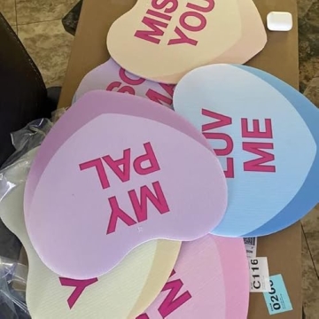 VictoryStore Outdoor Valentine's Day Hanging Candy Hearts