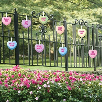 VictoryStore Outdoor Valentine's Day Hanging Candy Hearts