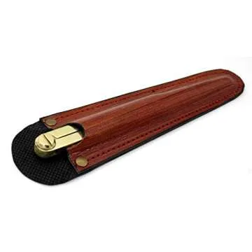 5MOONSUN5's Vintage Navigation Straight Pattern Artist Divider Solid Brass Drawing Tool Professional 7” Long Solid Brass with Heavy Duty Stainless Steel Point Tool for Art Projector with Leather Case