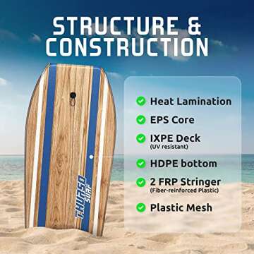 Thurso SURF Quill 42'' Bodyboard - Lightweight, Durable, All Wave Conditions