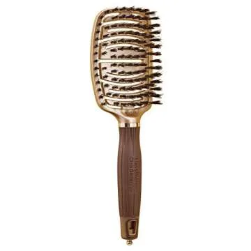 Olivia Garden NanoThermic Ceramic + Ion Flex Scalp-Hugging Hair Brush NT-FLEXBR