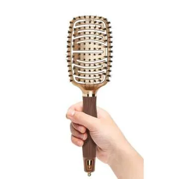 Olivia Garden NanoThermic Hair Brush for Smooth Styling