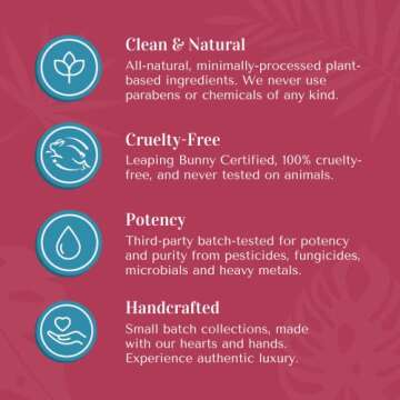 Saavy Naturals Bulgarian Rose Body Wash, Moisturizing Shower Gel for Men & Women, Vegan Formula with Coconut Oil, Shea Butter, and Aloe Vera - 8.5 Fl Oz, 2 Pack Made in the USA