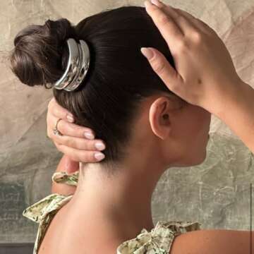 Stylish RPZL Women's Glossy Arch Pony Hair Cuff