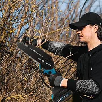 Effortless Cutting with 6 Inch Mini Electric Chainsaw