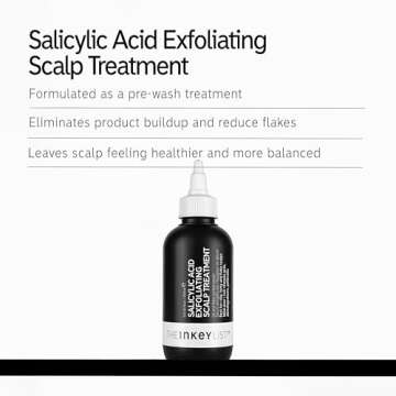 The INKEY List Salicylic Acid Exfoliating Scalp Treatment, Pre-Wash Salicylic Acid for Scalp, Helps ...