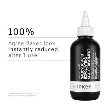 The INKEY List Salicylic Acid Exfoliating Scalp Treatment, Pre-Wash Salicylic Acid for Scalp, Helps Flaky, Itchy-Feeling Scalps and Hair Product Buildup, 5.07 fl oz