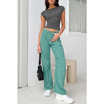 Trendy Queen Women's Backless Summer Crop Tops - Stylish & Comfortable