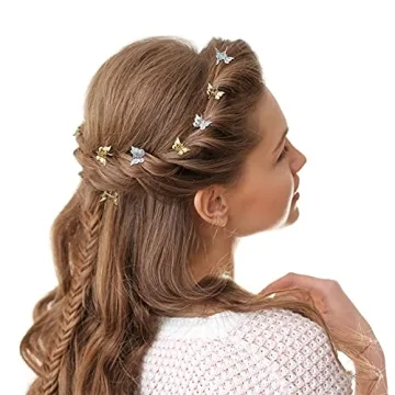 EAONE Butterfly Clips - 50 Pack - Stylish Hair Accessories