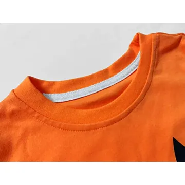 Mrocioa Pumpkin Sweatshirt for Toddlers - Halloween Tee