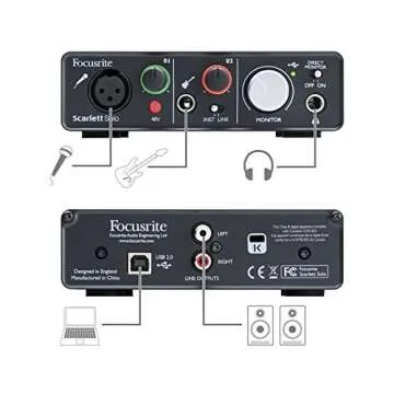 Focusrite Scarlett Solo Compact (1st Gen) USB Audio Interface