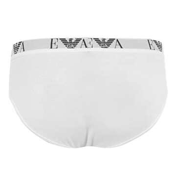 Emporio Armani Essential Briefs 3-Pack for Ultimate Comfort