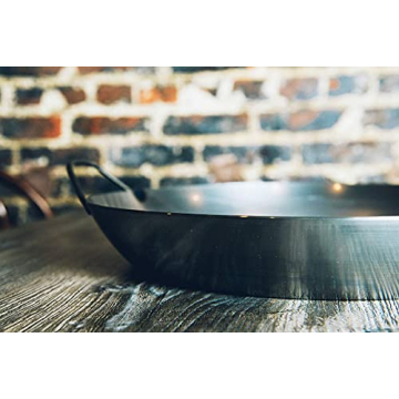Matfer Bourgeat Carbon Steel Paella Pan for All Kitchens