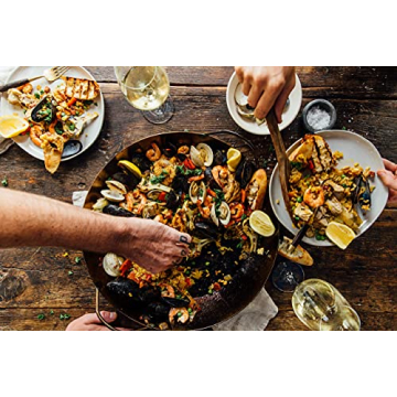 Matfer Bourgeat Carbon Steel Paella Pan for All Kitchens