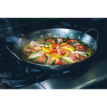 Matfer Bourgeat Carbon Steel Paella Pan for All Kitchens