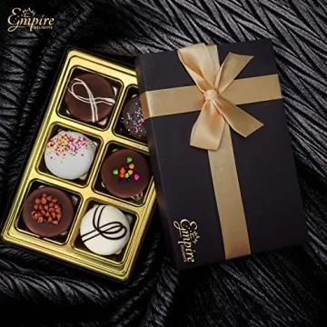 Christmas Cookie Gift Basket - Fancy Chocolate Treats